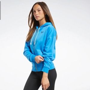 Reebok Womens Training Essentials Full-Zip Hoodie